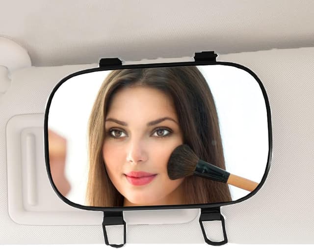 🌞 KEWAYO Kosmetikspiegel Sonnenblende - 6.7 Zoll Shading Mirror 🚗