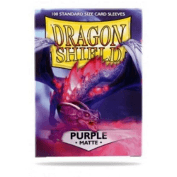 🐉 Dragon Shield Arcane Tinmen ART11009: Matte – Purple (100) 🛡️