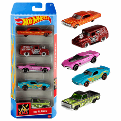 🔥 Hot Wheels Autos Set, 5er Pack, Spielzeugautos Maßstab 1:64 🚗🔥