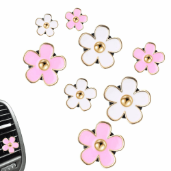 8 Stück Gänseblümchen Blume Auto Lufterfrischer Clip 🌼🌸