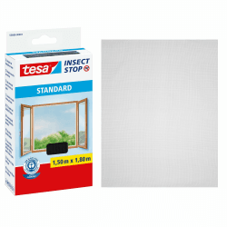 tesa Insect Stop Standard Fliegengitter für Fenster - Insektenschutz zuschneidbar 🦟