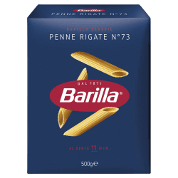 🍝 Barilla Pasta Klassische Penne Rigate n.73 | Original italienischer Geschmack!