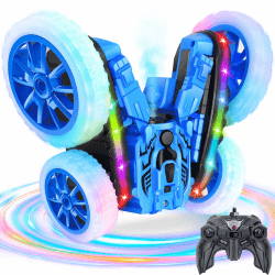 Ferngesteuertes Auto für Kinder mit Cool Lights und 360° Spin - Spielzeug für Jungen Mädchen