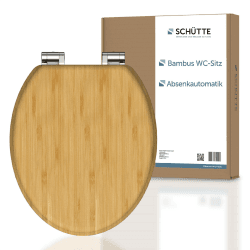 SCHÜTTE WC-Sitz BAMBOO mit Absenkautomatik 🎋