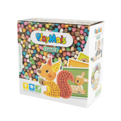 🎨 PlayMais Mosaic Little Forest Kreativ-Set für Kinder ab 3 Jahren | Über 2.300 Stück & 6 Mosaik Klebebilder 🌲