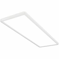 BRILONER - Flache LED Deckenlampe mit indirektem Licht, 58x20x3 cm, Weiß ⭐️