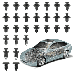 190 Stücke Auto Befestigung Clips Set 🚗 Hochwertige Kunststoff Nieten & Spreiznieten