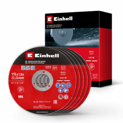 🔥 Angebot! Original Einhell 5-tlg. Dünntrennscheiben-Set für Metall, Ø 115 mm
