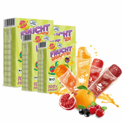 Angebot: 4x FRUCHTGIGANTEN Wassereis - 40 Fruchteis - 100% Frucht 🍓🍊 - Superfood Wasser Eis