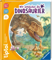 🦕📘  Tiptoi® Wir entdecken die Dinosaurier - Buch für 4 Jahre