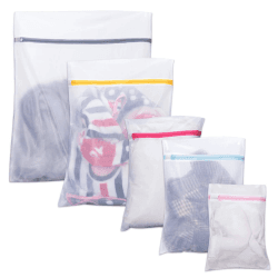 🧺🔒 Wäschenetz Set mit Reißverschluss - 5er Pack | Organisieren & Schützen 🧴👚