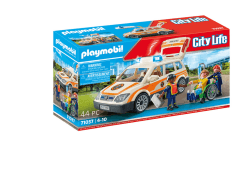 🚑👨‍⚕️ PLAYMOBIL City Life 71037 Notarzt PKW 🎉