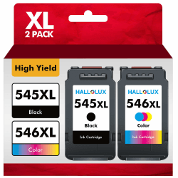 🌟 HALLOLUX PG-545XL CL-546XL Patronen für Canon Pixma Drucker