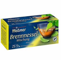 Meßmer Brennnessel-Mischung | 25 | Teebeutel | Vegan | Glutenfrei | Laktosefrei 🍵🌿
