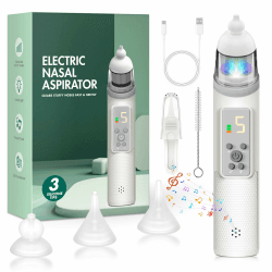 👶🔊 HotHands Nasal Aspirator: Elektrischer Nasensauger mit Musik und Licht ⭐️