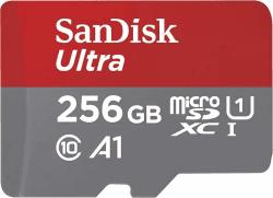 SanDisk Ultra 256 GB microSDXC UHS-I-Karte für Chromebook 🚀