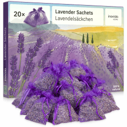 Inovida Lavendelsäckchen - Natürlicher Mottenschutz und Raumduft