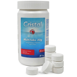 🏊‍♂️ 5 in 1 Pool Chlor Multifunktionstabletten 1 kg - Langzeitdesinfektion Algenvernichtung Trübungsentfernung