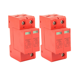 🌩️ 2pcs 2P Überspannungsableiter DC 1000V für Überspannungsschutz 10KA ~ 20KA