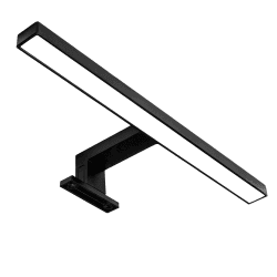 🌟 Schwarze LED Spiegelleuchte für Badezimmer 🌟