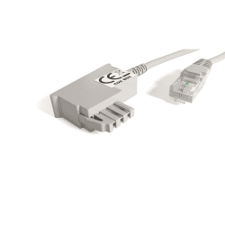 🚀 5m DSL Kabel Fritzbox, Speedport, Easybox - TAE Kabel RJ45 grau - VDSL ADSL WLAN Router-Kabel