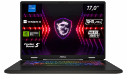 🎮 MSI Sword 17 HX Gaming Laptop | 43,2 cm (17,0') QHD+ | Intel Core i7 14700HX | NVIDIA GeForce RTX 4070 | Windows 11