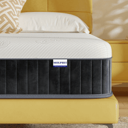 Angebot: Matratze 140x200, Höhe 25cm - Innerspring-Hybrid-Gedächtnisschaum-Bett 🛏️