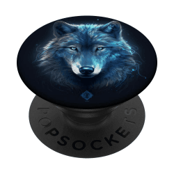 🐺 Wunderschönes Wolf Design für PopSockets Klebender PopGrip 🌟