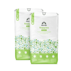 👶🌟 Amazon-Marke: Mama Bear Ultra Dry Windeln Größe 4 - MONATSBOX, Weiß, 168 Stück