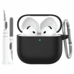 AhaStyle Hülle für AirPods 4 (2024) + Reinigungsstift 🎧🔌