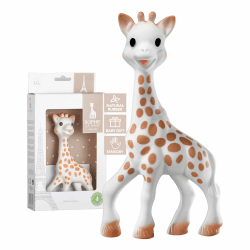 🦒 Sophie la Girafe - Box Es war einmal... 🌟 Spielzeug aus 100 % Naturkautschuk für Kinder 🎈