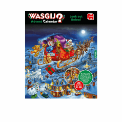 🎅 Jumbo 1110101658 Wasgij Adventskalender - Vorsicht da unten! 🧩🎁
