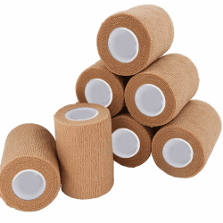 🏥 Selbstklebender Verband, 8 Rollen x 7,5cm x 4,5m Pflaster Rolle Verbandsmaterial