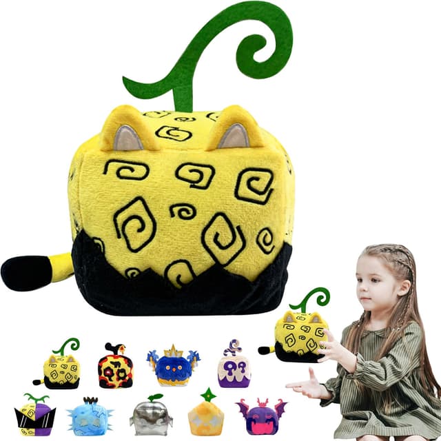 POPOYU Blox Fruits Plüschtier | Kuscheltier 🎁 Süßes Geschenk für Fans