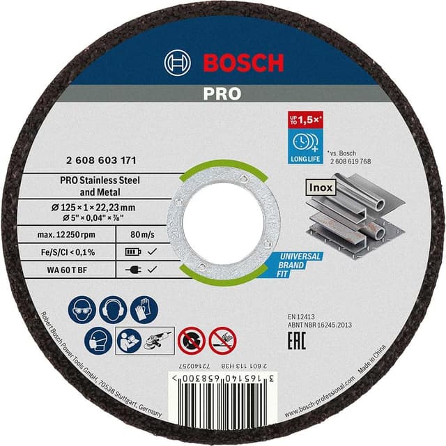 Angebot: Bosch Professional 10x Trennscheibe Gerade Standard for Inox - Rapido ⚙️