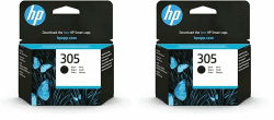 🖨️  HP 305 (3YM61AE) Original Druckerpatrone Schwarz DeskJet 27xx, 41xx, Envy 60xx, 64xx (Packung mit 2) - Tolles Angebot!