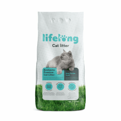 🐱🌟 Amazon-Marke: Lifelong Bentonite klumpendes Baby Puder Duft Katzenstreu, 10L, 1er-Pack 🌟🐱