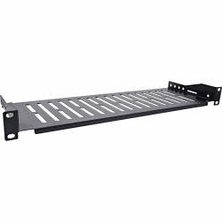🔥 InLine 19" Fachboden, 150mm, 10kg, 1HE, RAL 9005 schwarz, 19114A - Super Angebot! 🚀