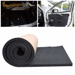 Baketron 2CM Dämmmatte Auto 🚗 Schallschutzmatte Isolierung Matte Schaumstoff Selbstklebend 🔊 Dämmung Feuerfest, Feuchtigkeitsfest, Wasserdicht - 50 * 200cm