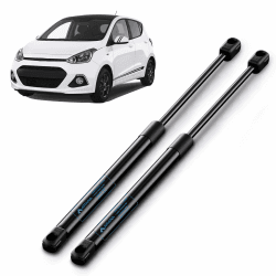 🚗 Arana Gasdruckfeder Heckklappendämpfer Kofferraum mit Hyundai i10 PA Schrägheck 2007-2013 Gasdruckdämpfer Gasfeder Ersatzteil, 2 Stück 🚗