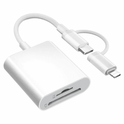 Duale Steckverbinder MicroSD/SD Kartenleser für iPhone iPad ⚡️