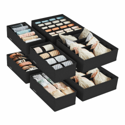 🌟 SONGMICS Unterwäsche-Organizer 8er Set 🌟