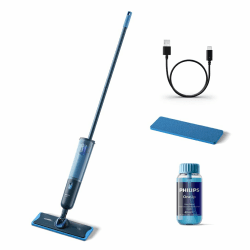 🌟 Philips OneUp 3000 Series Elektrischer Wischmopp 🧼 - Doppelte Sauberkeit & Geschwindigkeit! 🚀