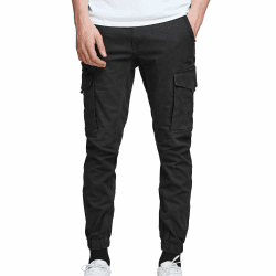 👖 JACK & JONES Herren Hose 34W / 36L Schwarz - Angebot!