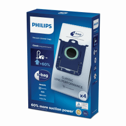🎉 Philips Staubbeutel S-Bag Classic Long Performance - 50% längere Lebensdauer! 🎉