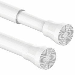 🚿🌟 Duschstange ohne Bohren aus Edelstahl - Teleskopstange für Badezimmer und Schlafzimmer 🌟🚿