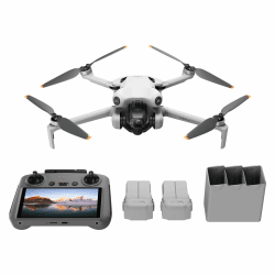 DJI Mini 4 Pro Fly More Combo mit DJI RC 2 Fernsteuerung 🚁📸 Unter 249g, 4K-Kamera, 34 Min Flugzeit!