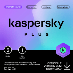 Kaspersky Plus Internet Security 2025 | 5 Geräte | 1 Jahr 🛡️🔒