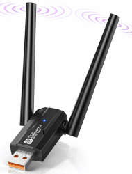 NEUTYPECHIC 2 in 1 Bluetooth Adapter PC 5.4, USB WLAN Stick für PC