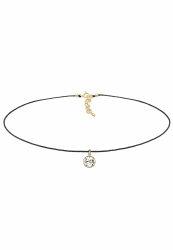 🌟 Trendige Choker-Halskette mit Kristallen - Angebot!